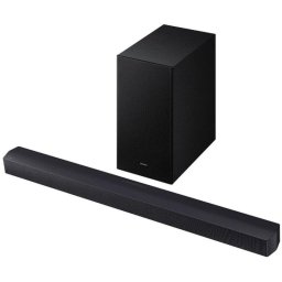 Barra de sonido Samsung HW-B450F 2.1 300W Bluetooth Q-Symphony Dolby Atmos Negra