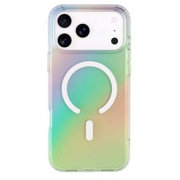 Funda híbrida BigBen Connected TPU y policarbonato iridiscente para iPhone 17 Pro Max