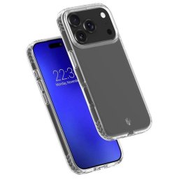 Funda para móvil Force Case FC Pulse rígida transparente azul antimpactos para iPhone 17 Pro Max