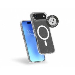 Funda para móvil Force Case FC Air Xtrem MagSafe Transparente Glitter Reciclado para iPhone Air
