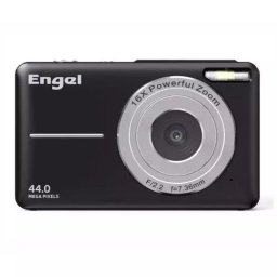 Cámara Compacta Engel compacta 2.4 pulgadas 8MP Zoom Digital 16x USB C Negra