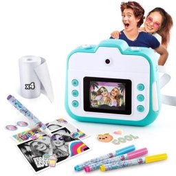 Cámara Instantánea Canal Toys Creator Infantil Impresión Inmediata Vídeo Rosa