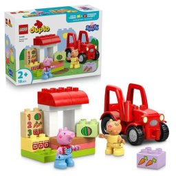 LEGO DUPLO Peppa Pig Tractor y Mercado 10468 18 piezas