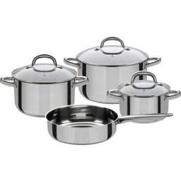 Set de cocina GSW Montreal 7 piezas acero inox 18/10 inducción