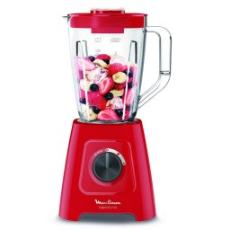 Moulinex Blendforce II LM420510 Batidora de vaso 2L 550W Rojo