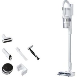 Nilfisk Aspirador de escoba sin cable S1 Allergy Plus con Filtro Hepa 14. Blanco