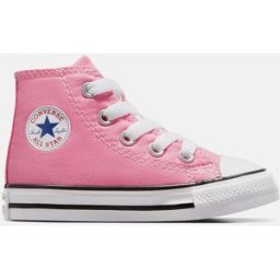 Converse Zapatillas casual de bebés-niños Chuck Taylor All Star Alta Lona . (25) Rosa
