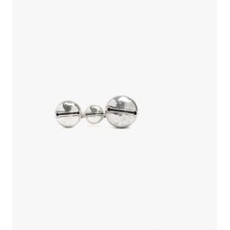 Parfois Anillo para tres dedos con abalorios decorativos. Plateado