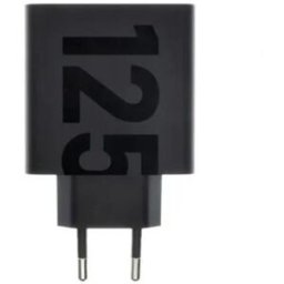 Motorola Cargador TurboPower 125 W, USB-C Dual. Negro