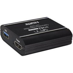Sveon Capturadora de vídeo STV62, USB - HDMI con Loop out. Negro