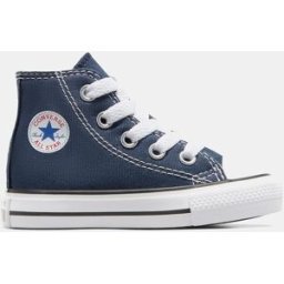 Converse Zapatillas casual de bebés-niños Chuck Taylor All Star Alta Lona . (25) Azul marino