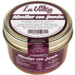La Venta 1897 Manitas de cerdo con jamón .