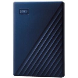Western Digital Disco duro externo My Passport 4TB USB 3.2 Azul para Mac. Azul