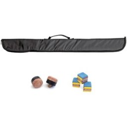 Devessport Taco de Billar con Juntas de Acero y Bolsa Transporte con envío gratis. Marrón