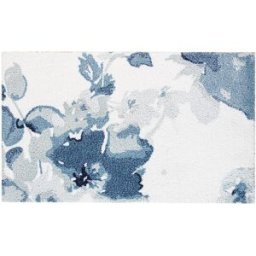 Graccioza Alfombra de baño Bella . (80 x 80 cm) Azul