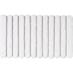 Graccioza Alfombra de baño algodón Petra . (50 x 80 cm) Blanco