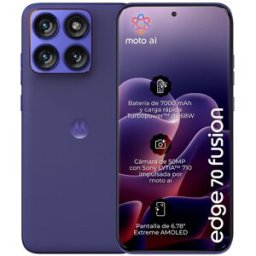 Motorola Edge 70 Fusion Power 8GB + 256GB móvil libre. (256 GB + 8 GB RAM) Orient Blue
