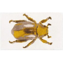 Graccioza Alfombra de baño algodón Beatle . (50 x 80 cm) Natural