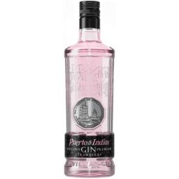 Gin Puerto de Indias Premium Strawberry 70cl - Exquisita ginebra española con sabor a fresa