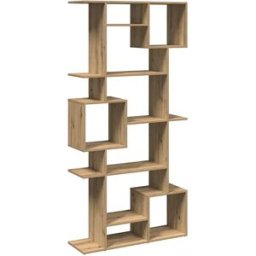 vidaxl Estantería madera de ingeniería roble artisian 92x29x188 cm