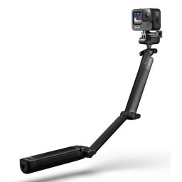 Mango flotante GoPro 3-Way 2.0 trípode/brazo extensible 360° con correa, 49,5cm, negro