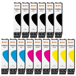 Pccom Essential Cartucho Tinta Compatible con Epson T1281/T1282/T1283/T1284 Negro/Cian/Magenta/Amarillo Pack 15
