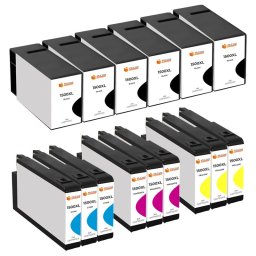 Pccom Essential Canon Pgi1500xl Cartucho Tinta Compatible Negro/cian/magenta/amarillo Pack 15