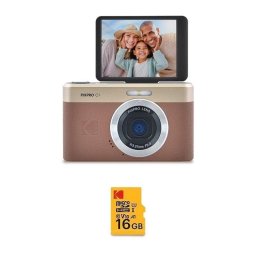Cámara Compacta Agfaphoto Pixpro C1 13MP Zoom 4x USB Tipo-C Marrón