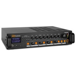 Amplificador POWER DYNAMICS PDV360MP3 360W RMS RCA Bluetooth MP3 Radio FM 4 Zonas Rack 2U