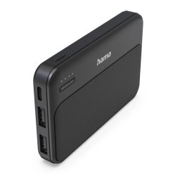 Batería Externa Hama Pocket 5 5000 mAh Polímero de Litio Antracita
