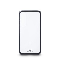 Funda para móvil Black Rock 360° Glass Cover aluminio y cristal negro transparente para Galaxy S26