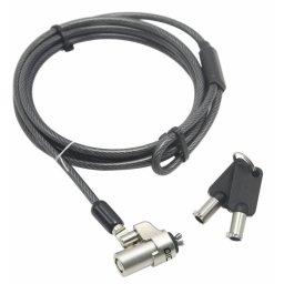 Cable antirrobo Dicota D31540 2 m Llave Acero Negro