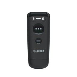 Lector de códigos de barras portátil Zebra CS60 1D/2D, Negro, Bluetooth, IP65, alcance 100 m