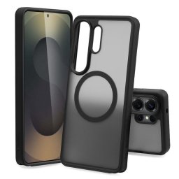 Funda para móvil Nevox StyleShell INVISIO Cover PC y TPU Negra para Galaxy S26 Ultra