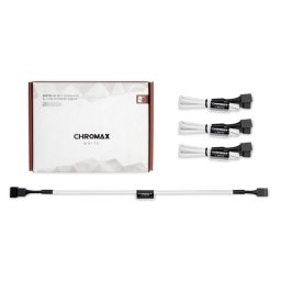 Cable de extensión Noctua NA-SEC1 Chromax White 30 cm 4 pines PWM