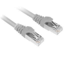 Cable de red Sharkoon Cat6 SFTP 1 m Gris