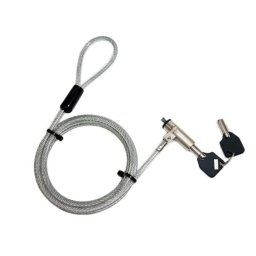 Cable antirrobo DLH DY-CS4113 1,8 m Nano Llave Plata