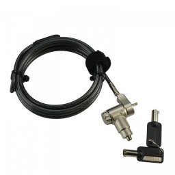 Cable antirrobo MCL Universal 2 m con llave para portátiles y tabletas
