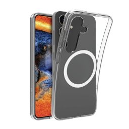 Funda para móvil dbramante1928 Greenland Pro Qi2 Cover plástico transparente para Galaxy S25