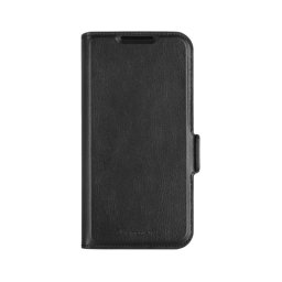 Funda para móvil dbramante1928 Bergen Pro Folio piel sintética negra para Galaxy S25