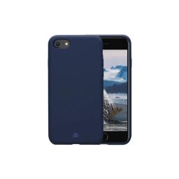 Funda para móvil dbramante1928 Costa Rica Cover silicona reciclada azul marina para iPhone SE/8/7