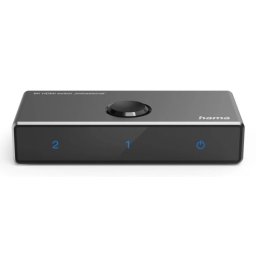 Conmutador HDMI Hama 00205324 Bidireccional 8K 120 Hz Negro