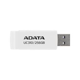 Unidad flash USB ADATA UC310 256 GB USB-A 3.2 Gen 1 blanca giratoria