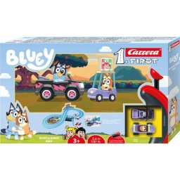 Pista de Carreras Carrera FIRST Bluey & Bingo Race 2 Jugadores 2,4 m