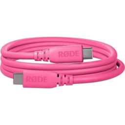 Cable USB-C Rode Microphones SC27-P USB 3.0 Fast Charging 2m rosa neón