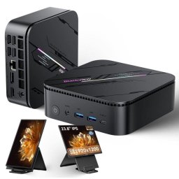 Mini PC Blackview MP100 Pro Intel Core i5-12450H 16GB 512GB SSD Intel UHD Windows 11 Pantalla 23,8