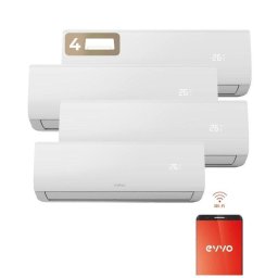 Aire Acondicionado MultiSplit 4x1 Evvo Clima A++ Inverter Bomba de Calor WiFi
