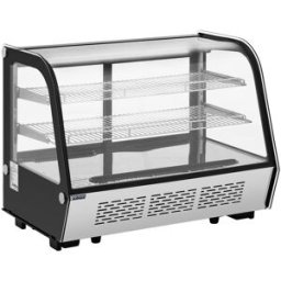 Vitrina refrigerada - 160 L - Royal Catering - 3 niveles - acero inoxidable 10012442