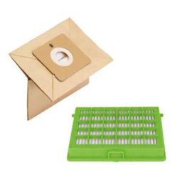 Pack Bolsas + Filtro Hepa Aspirador Rowenta Compacteo ZR004101