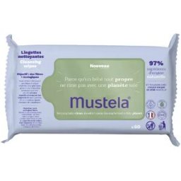Mustela Toallitas Limpiadoras Fibras Naturales x60Uni